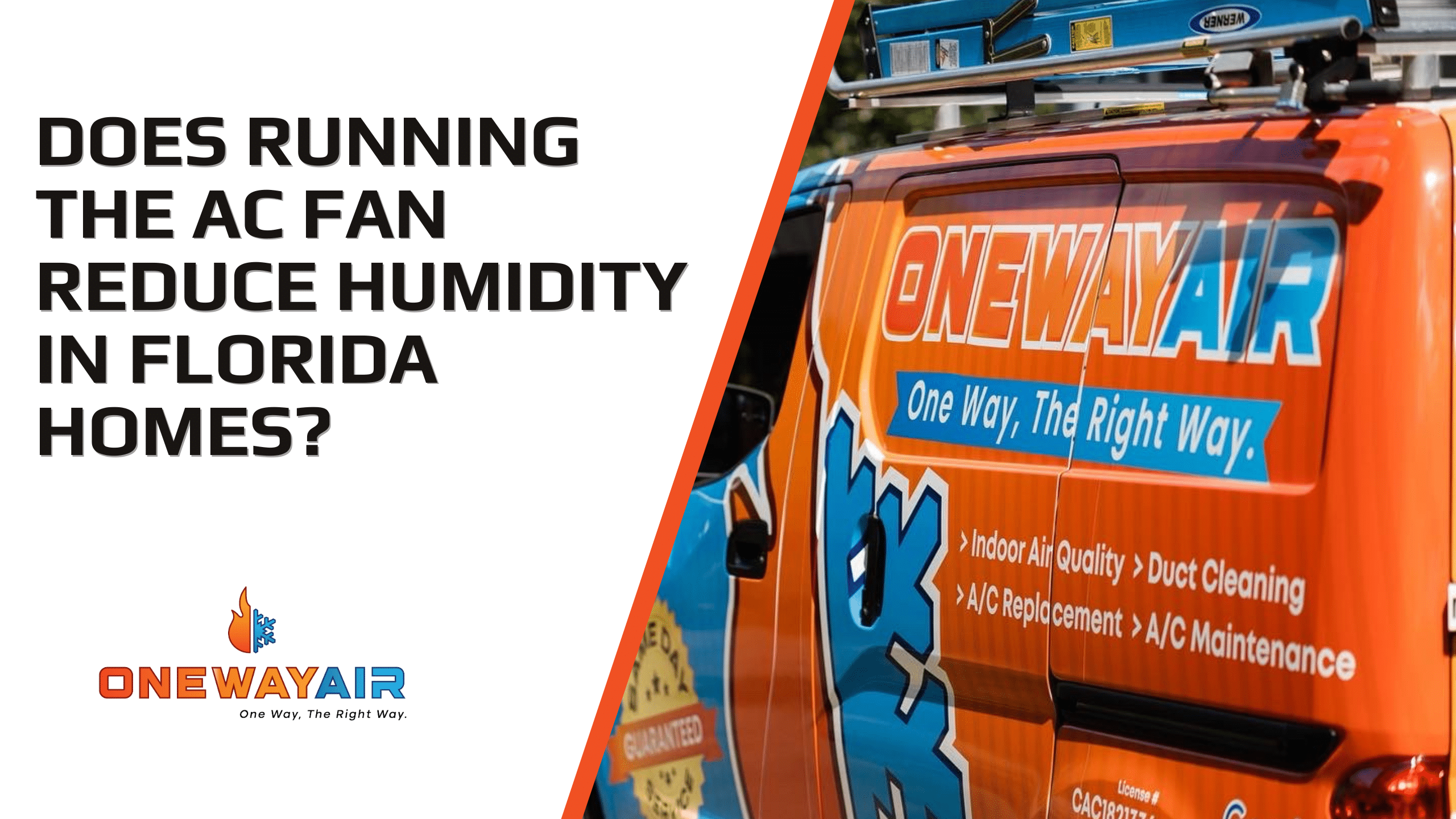 Does Running the AC Fan Reduce Humidity in Florida Homes