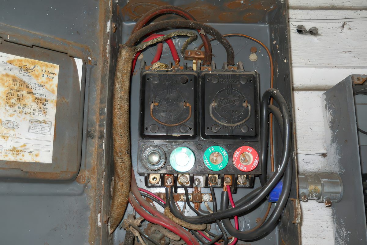 Old Electrical Panel