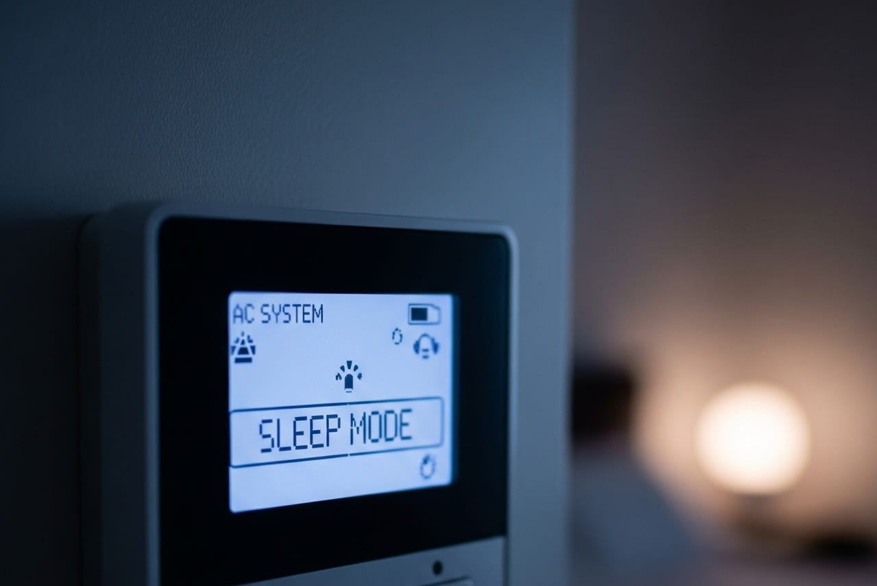 ac controls sleep mode