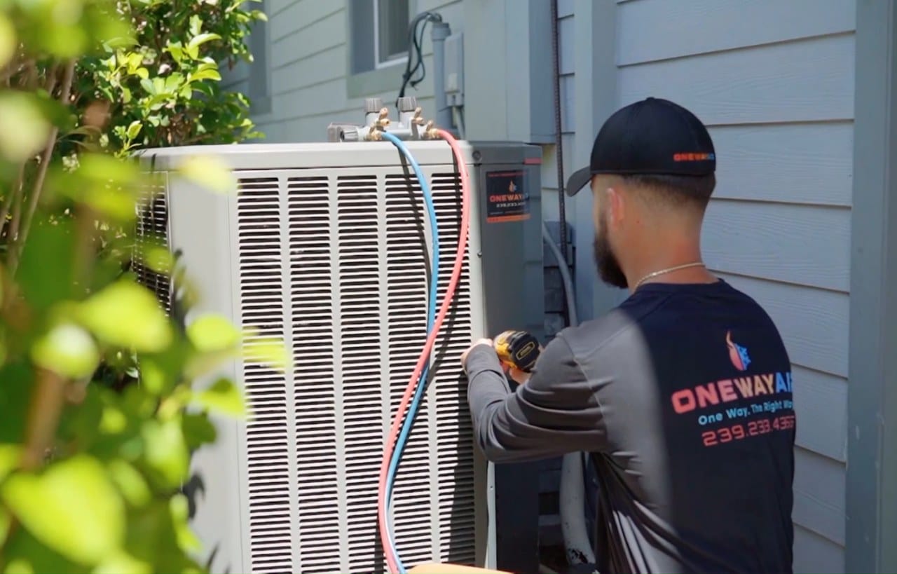hvac professional one way air